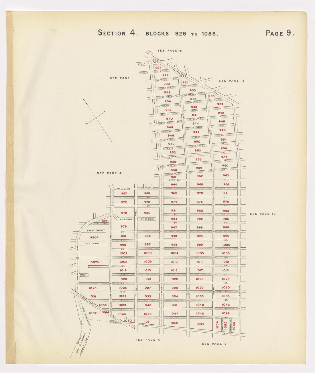 Image 13 of the Land Map of the County of Kings, State of New York 1911 to 1920, Inclusive from the Land Map of the County of Kings, State of New York 1911 to 1920, Inclusive 1910 by Relic Map Company
