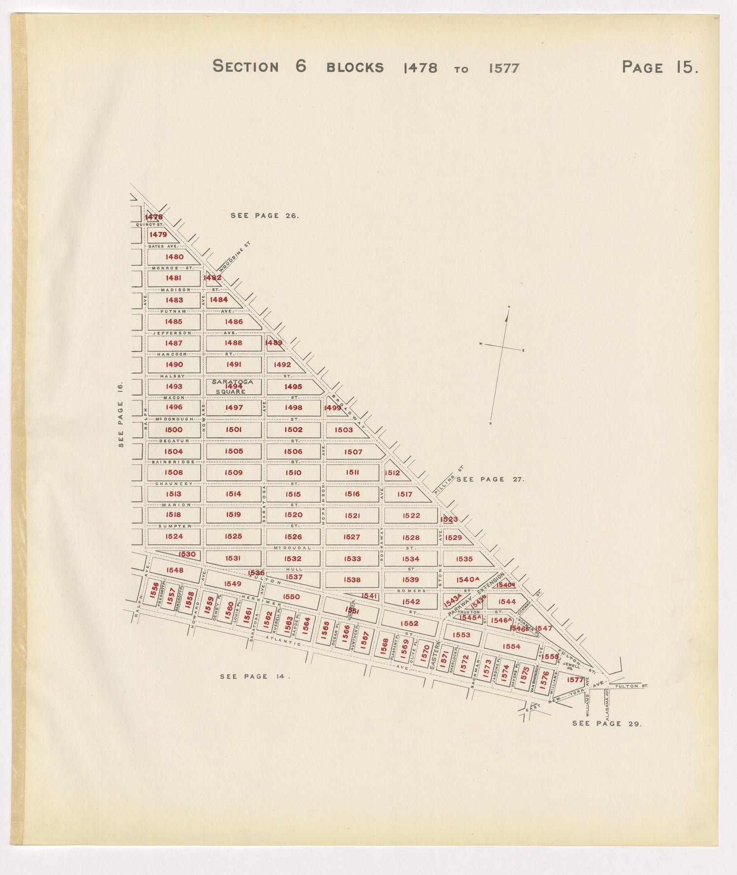 Image 19 of the Land Map of the County of Kings, State of New York 1911 to 1920, Inclusive from the Land Map of the County of Kings, State of New York 1911 to 1920, Inclusive 1910 by Relic Map Company