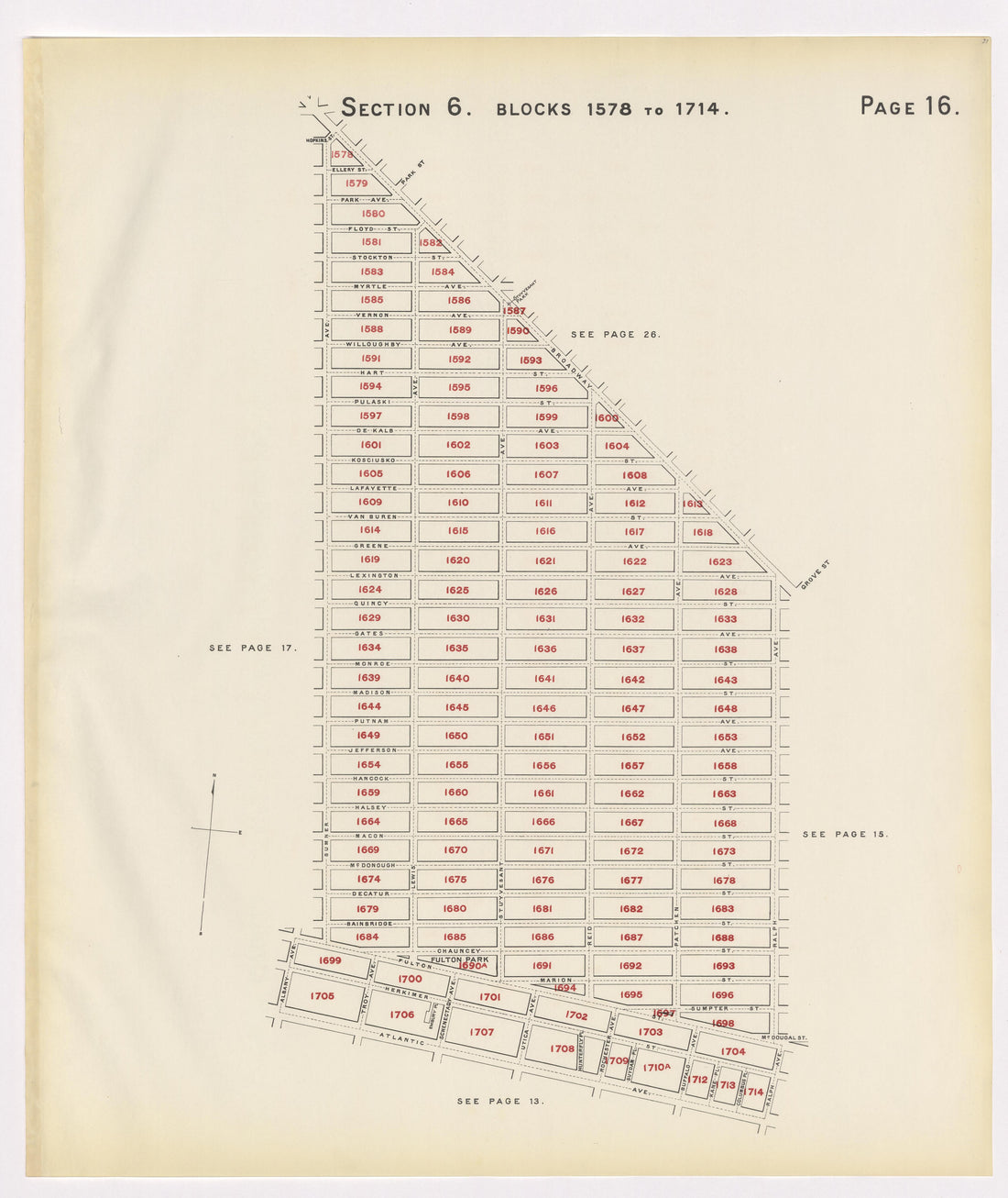 Image 20 of the Land Map of the County of Kings, State of New York 1911 to 1920, Inclusive from the Land Map of the County of Kings, State of New York 1911 to 1920, Inclusive 1910 by Relic Map Company