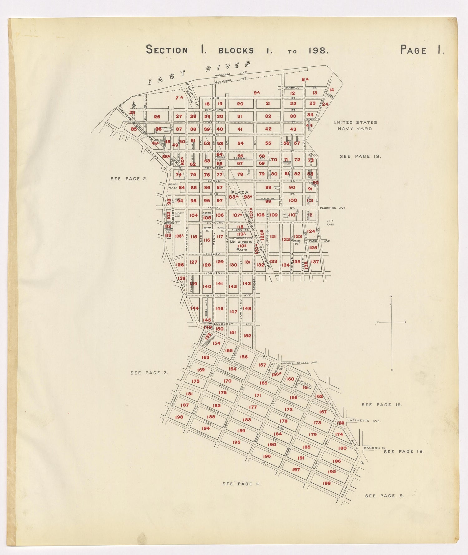 Image 5 of the Land Map of the County of Kings, State of New York 1911 to 1920, Inclusive from the Land Map of the County of Kings, State of New York 1911 to 1920, Inclusive 1910 by Relic Map Company