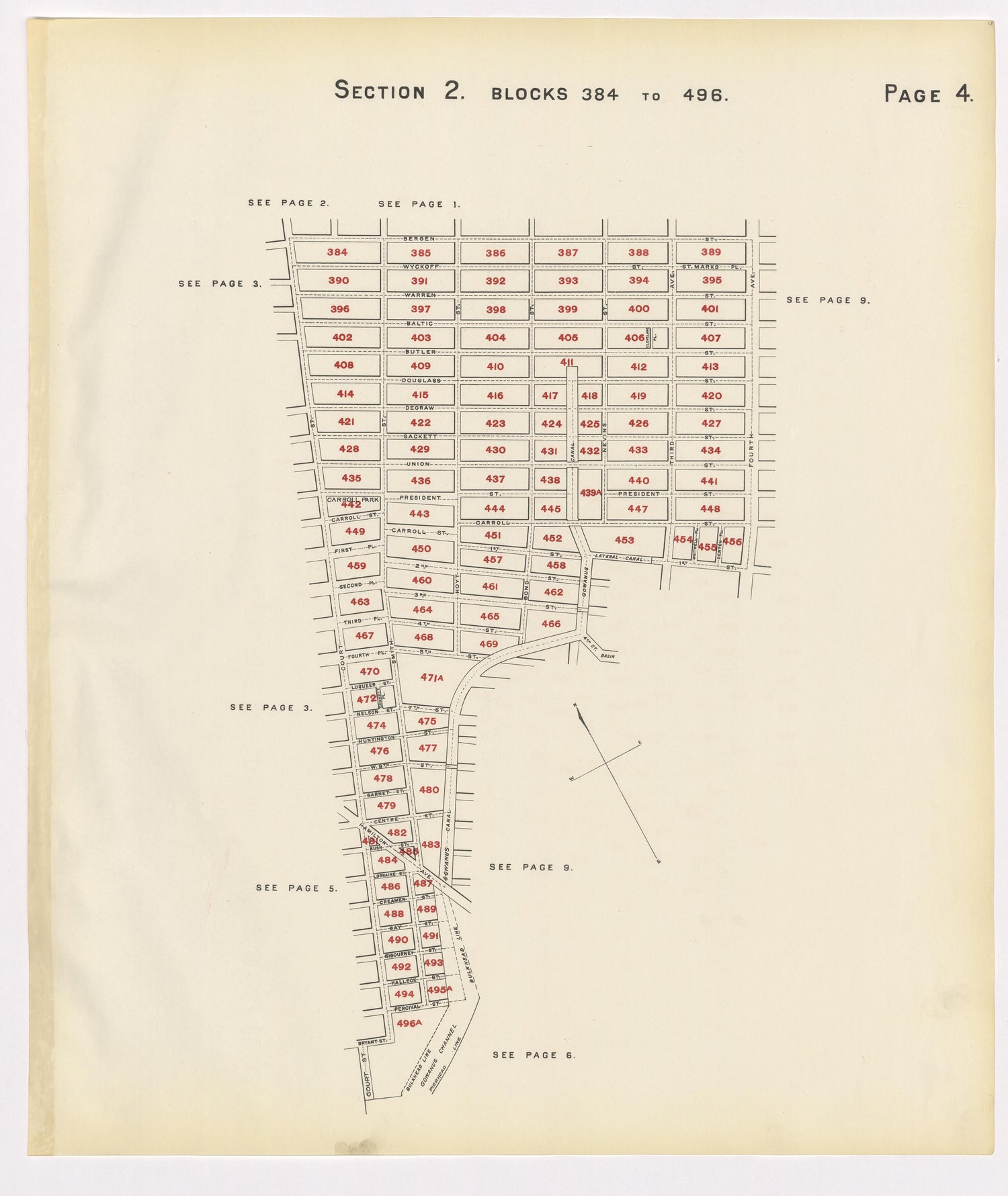 Image 8 of the Land Map of the County of Kings, State of New York 1911 to 1920, Inclusive from the Land Map of the County of Kings, State of New York 1911 to 1920, Inclusive 1910 by Relic Map Company