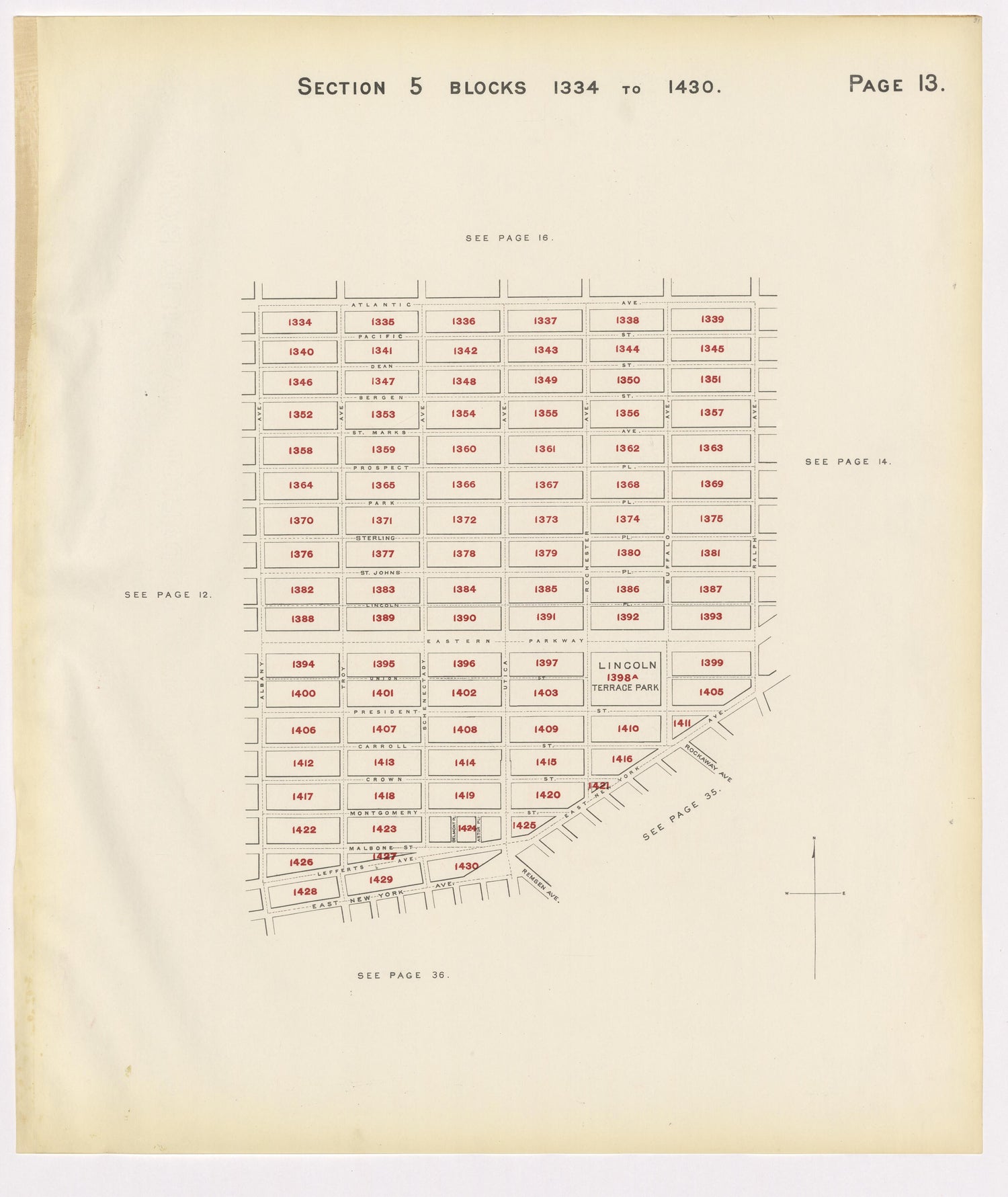 Image 17 of the Land Map of the County of Kings, State of New York 1911 to 1920, Inclusive from the Land Map of the County of Kings, State of New York 1911 to 1920, Inclusive 1910 by Relic Map Company