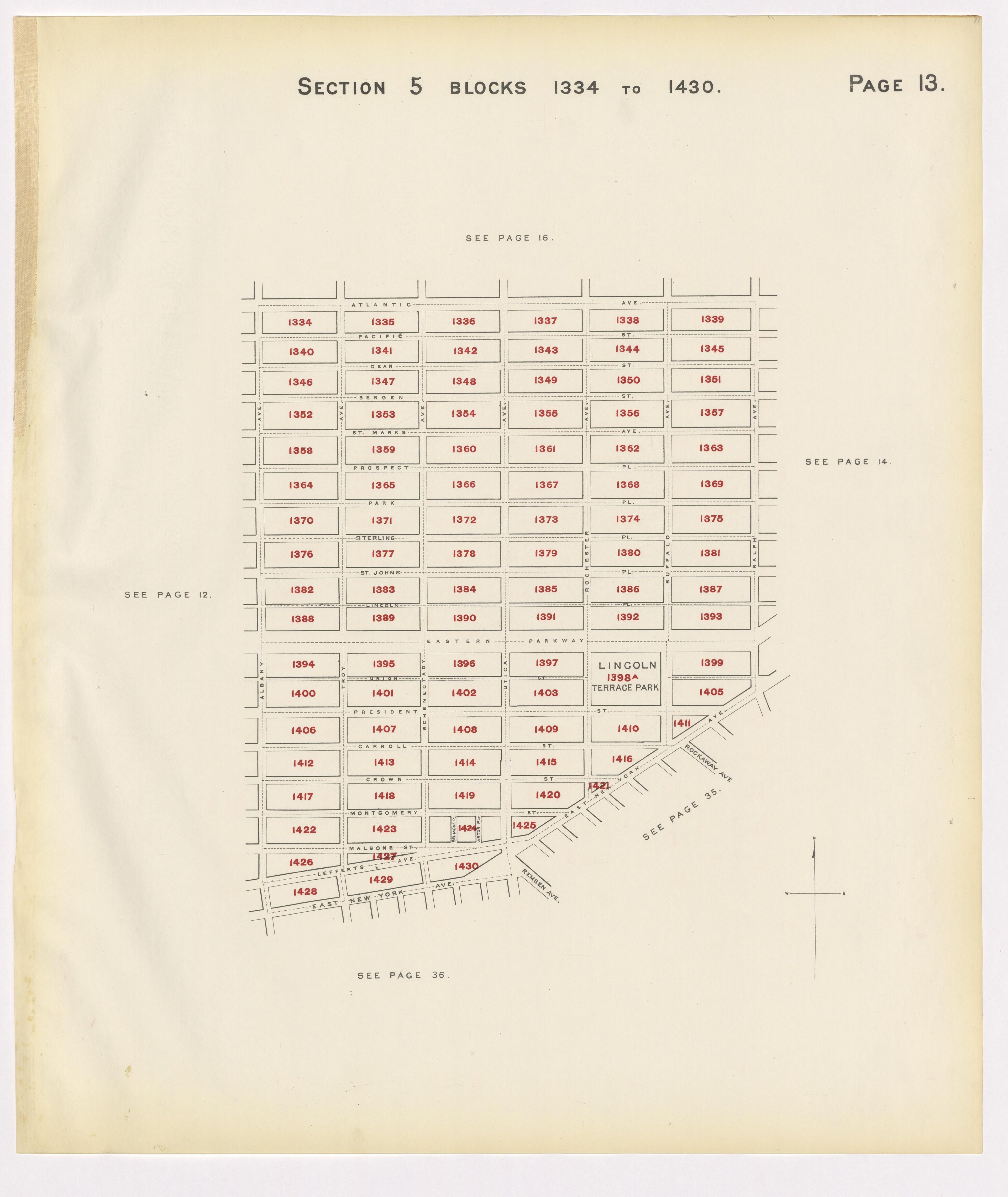 Image 17 of the Land Map of the County of Kings, State of New York 1911 to 1920, Inclusive from the Land Map of the County of Kings, State of New York 1911 to 1920, Inclusive 1910 by Relic Map Company