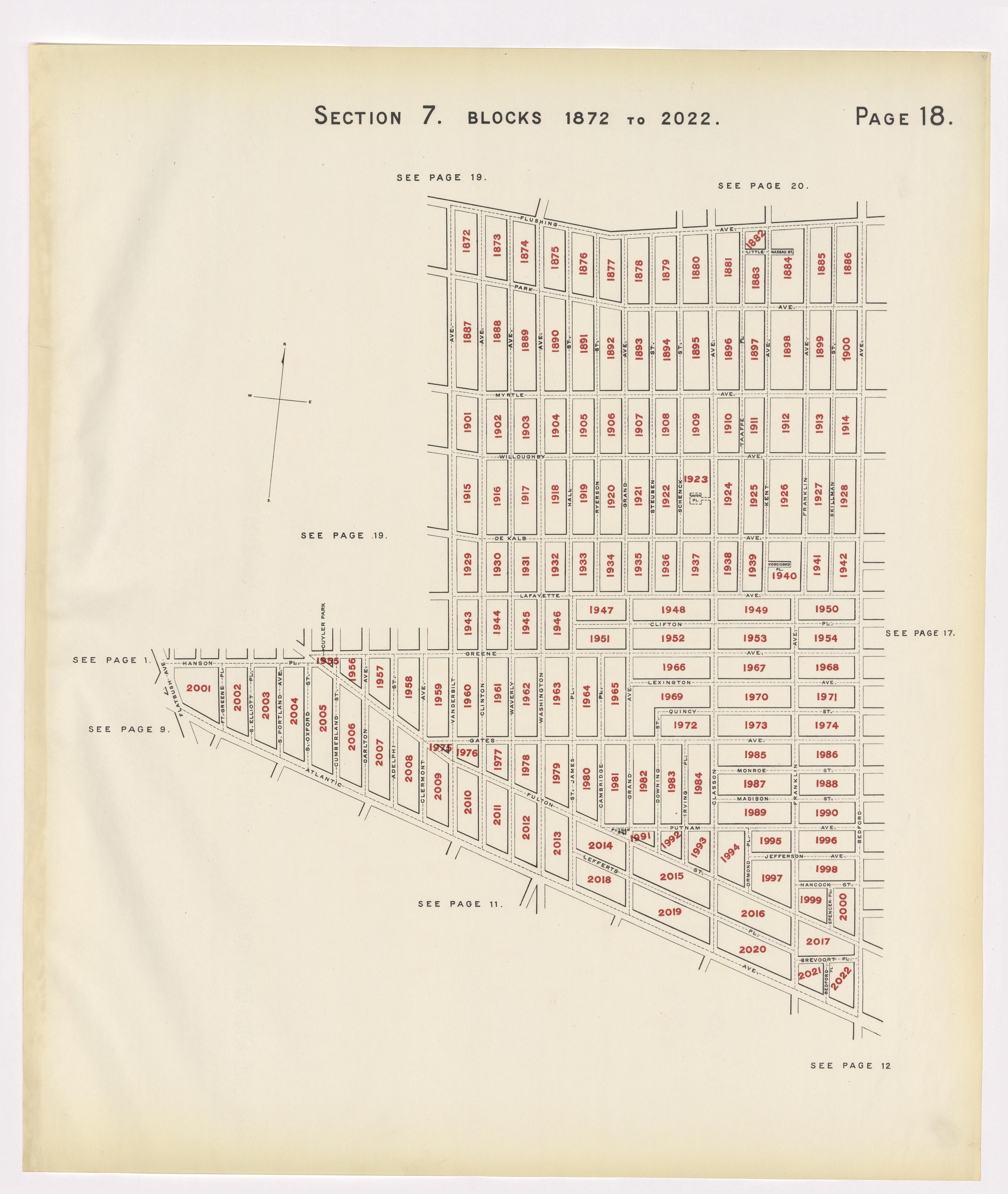 Image 22 of the Land Map of the County of Kings, State of New York 1911 to 1920, Inclusive from the Land Map of the County of Kings, State of New York 1911 to 1920, Inclusive 1910 by Relic Map Company