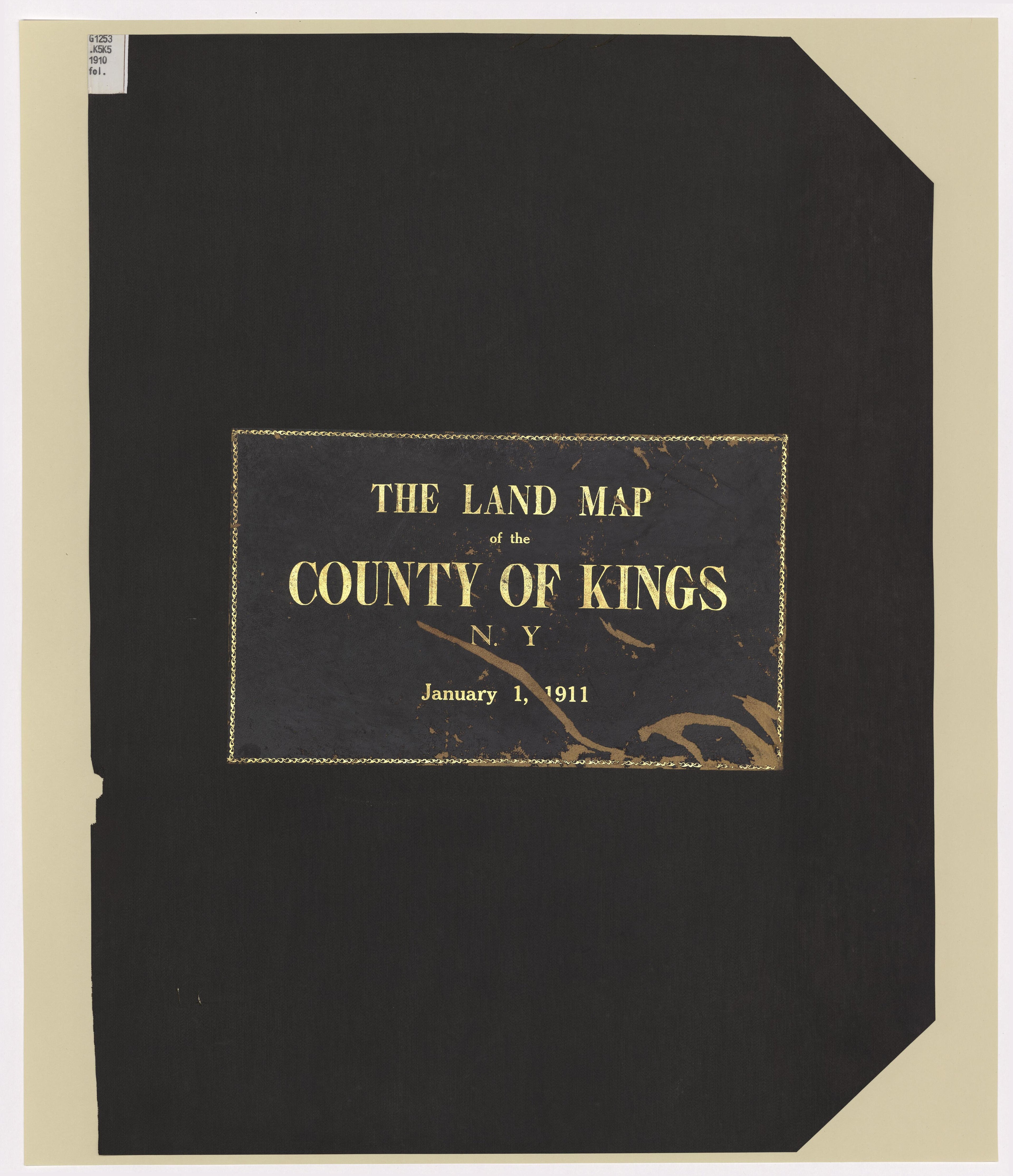 Image 1 of the Land Map of the County of Kings, State of New York 1911 to 1920, Inclusive from the Land Map of the County of Kings, State of New York 1911 to 1920, Inclusive 1910 by Relic Map Company