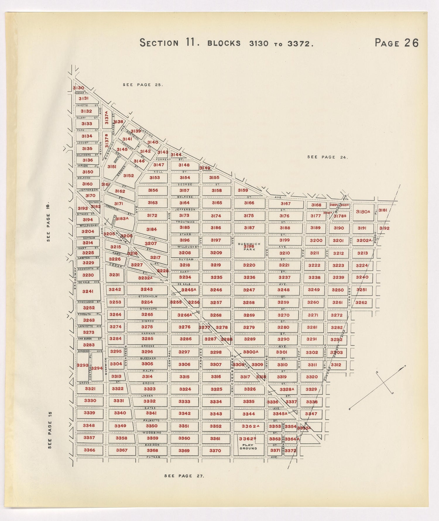 Image 30 of the Land Map of the County of Kings, State of New York 1911 to 1920, Inclusive from the Land Map of the County of Kings, State of New York 1911 to 1920, Inclusive 1910 by Relic Map Company