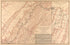 Map No. 7 and Map No. 8: Movements & Positions Preceding Battle of Chickamauga from the Middle Tennessee and Chattanooga Campaigns of June, July, August, and September 1863 1891 by Relic Map Company