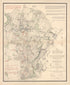 Map of the Battlefield of Antietam, Sept. 17th - 8:30-8:40AM from Atlas of the Battlefield of Antietam, Prepared Under the Direction of the Antietam Battlefield Board, Lieut. Col. Geo. W. Davis, U.S.A., President, Gen. E.A. Carman, U.S.V., Gen. H Heth... by Relic Map Company