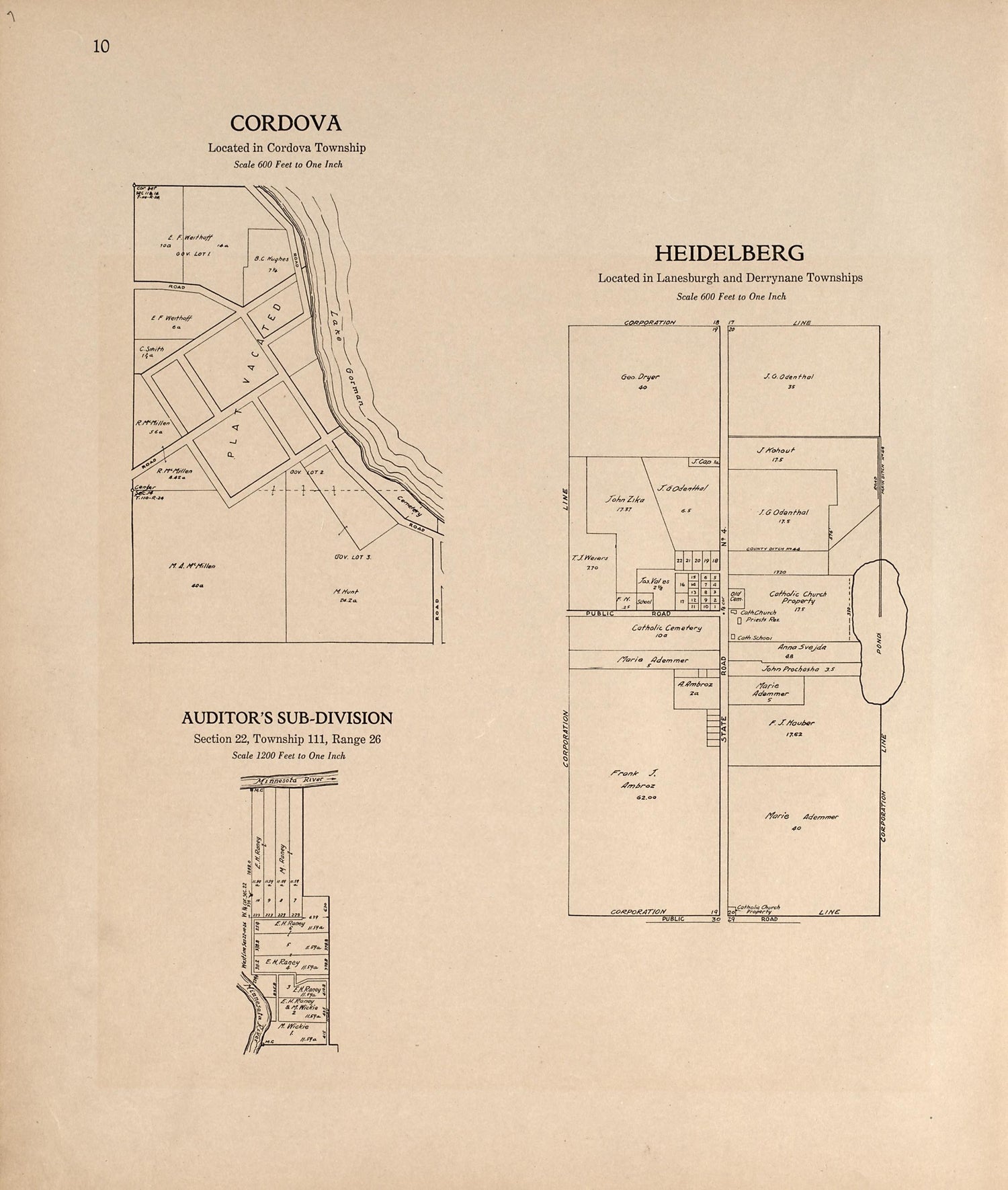 Cordova; Heidelsburg; Auditor&