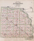 Outline Plan of Saunders County, NE School Districts from Plat Book of Saunders County, Nebraska : Containing Carefully Prepared Township Plats, Village Plats, Analysis of U.S. Land System, Leading Farmers Directory : Illustrated 1907 by Relic Map Company