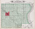 Clear Creek from Plat Book of Saunders County, Nebraska : Containing Carefully Prepared Township Plats, Village Plats, Analysis of U.S. Land System, Leading Farmers Directory : Illustrated 1907 by Relic Map Company