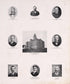 Saunders County Court Portraits from Plat Book of Saunders County, Nebraska : Containing Carefully Prepared Township Plats, Village Plats, Analysis of U.S. Land System, Leading Farmers Directory : Illustrated 1907 by Relic Map Company
