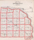 Outline Plan of Saunders County, NE from Plat Book of Saunders County, Nebraska : Containing Carefully Prepared Township Plats, Village Plats, Analysis of U.S. Land System, Leading Farmers Directory : Illustrated 1907 by Relic Map Company