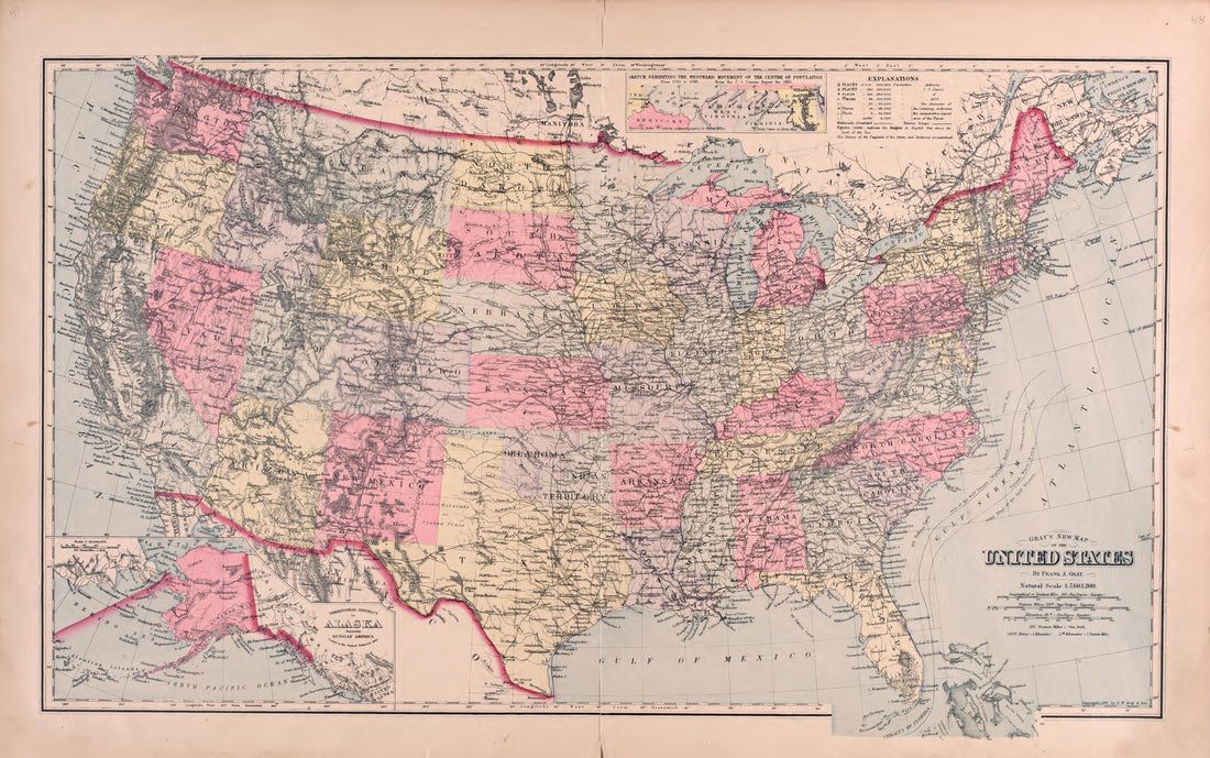 United States from Plat Book of St. Charles County, Missouri : Compiled from County Records and Actual Surveys 1905 by Relic Map Company
