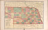 Nebraska from Plat Book of Washington County, Nebraska : Containing Carefully Prepared Township Plats, Village Plats, Analysis of U.S. Land System, State, United States and World Maps : Illustrated 1908 by Relic Map Company
