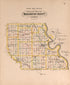 Rural Mail Routes Map of Washington County from Plat Book of Washington County, Nebraska : Containing Carefully Prepared Township Plats, Village Plats, Analysis of U.S. Land System, State, United States and World Maps : Illustrated 1908 by Relic Map Company