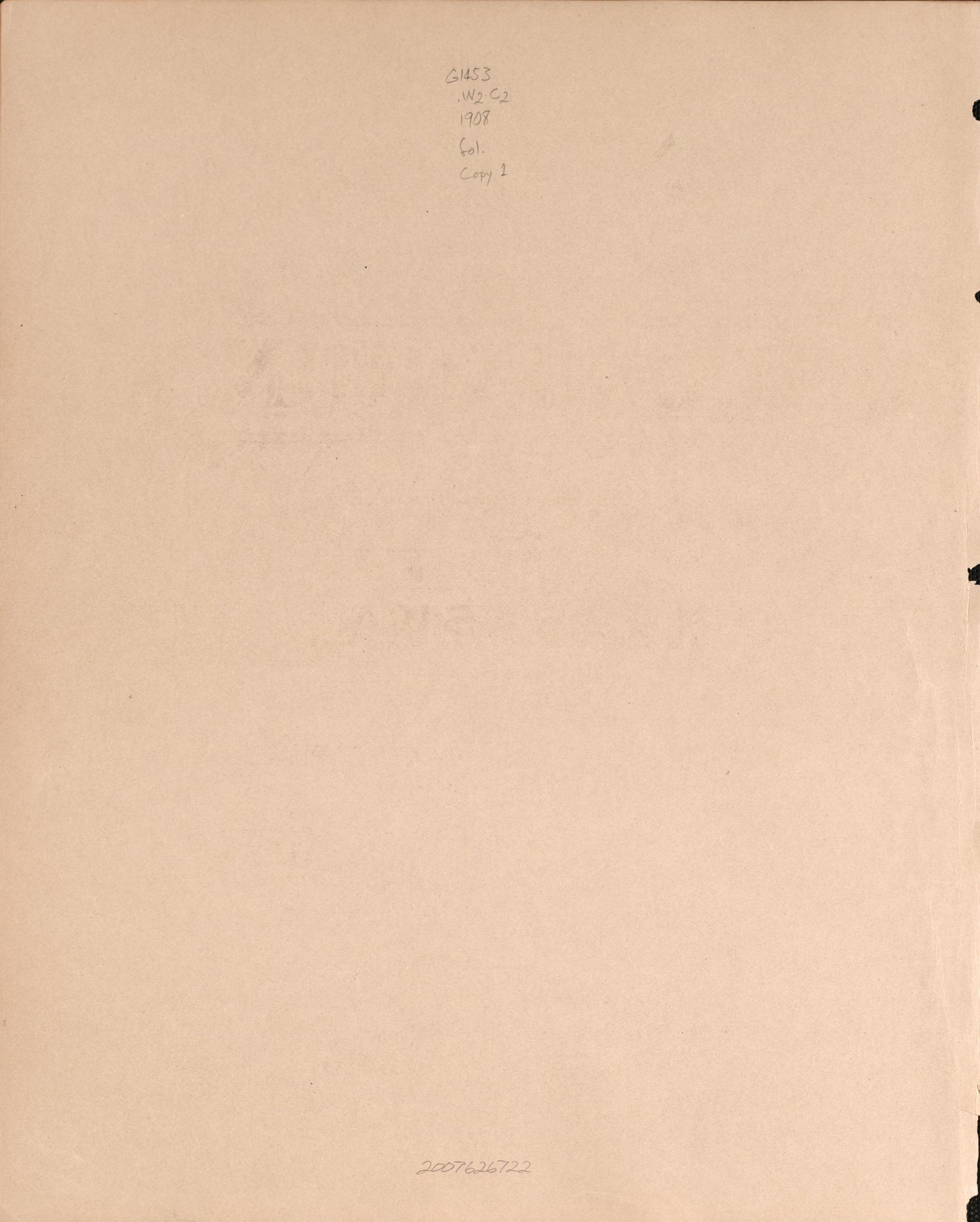 Endpage from Plat Book of Washington County, Nebraska : Containing Carefully Prepared Township Plats, Village Plats, Analysis of U.S. Land System, State, United States and World Maps : Illustrated 1908 by Relic Map Company