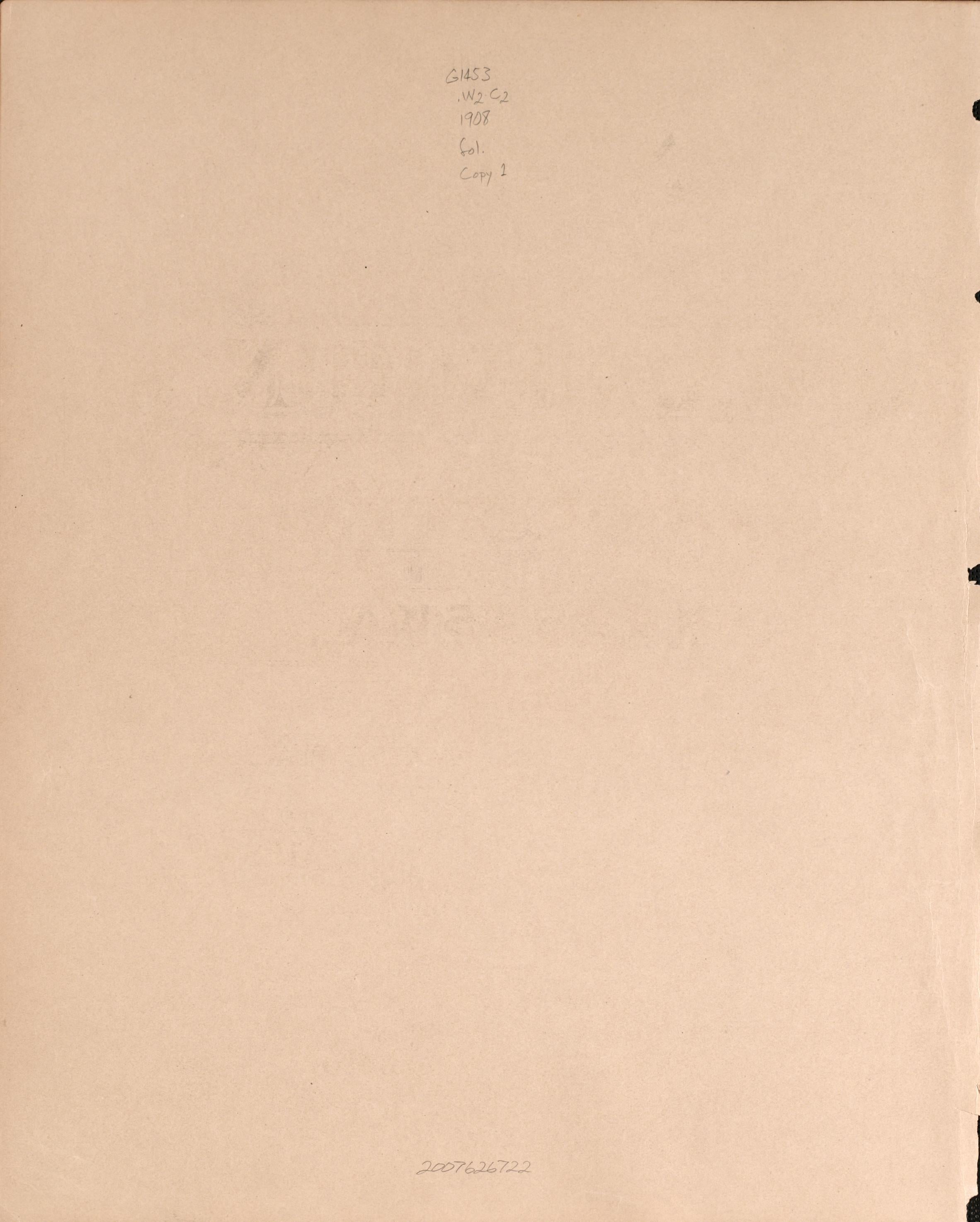 Endpage from Plat Book of Washington County, Nebraska : Containing Carefully Prepared Township Plats, Village Plats, Analysis of U.S. Land System, State, United States and World Maps : Illustrated 1908 by Relic Map Company