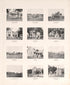 Photographs of Residences and Portraits, P. 5 from Plat Book of Washington County, Nebraska : Containing Carefully Prepared Township Plats, Village Plats, Analysis of U.S. Land System, State, United States and World Maps : Illustrated 1908 by Relic Map Company