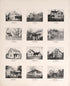 Photographs of Residences and Portraits, P. 14 from Plat Book of Washington County, Nebraska : Containing Carefully Prepared Township Plats, Village Plats, Analysis of U.S. Land System, State, United States and World Maps : Illustrated 1908 by Relic Map Company