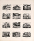 Photographs of Residences and Portraits, P. 8 from Plat Book of Washington County, Nebraska : Containing Carefully Prepared Township Plats, Village Plats, Analysis of U.S. Land System, State, United States and World Maps : Illustrated 1908 by Relic Map Company