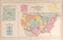 Principal Meridians and Base Lines from Plat Book of Washington County, Nebraska : Containing Carefully Prepared Township Plats, Village Plats, Analysis of U.S. Land System, State, United States and World Maps : Illustrated 1908 by Relic Map Company