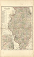 Illinois from Plat Book of Henry County, Illinois 1893 by Relic Map Company