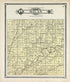 Map of Milan Township from Plat Book of Allen County, Indiana 1907 by Relic Map Company