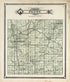 Map of Perry Township from Plat Book of Allen County, Indiana 1907 by Relic Map Company