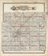 Outline Map of Allen County, Indiana from Plat Book of Allen County, Indiana 1907 by Relic Map Company