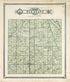 Map of Pleasant Township from Plat Book of Allen County, Indiana 1907 by Relic Map Company