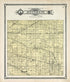 Map of Jefferson Township from Plat Book of Allen County, Indiana 1907 by Relic Map Company