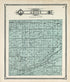 Map of Aboit Township from Plat Book of Allen County, Indiana 1907 by Relic Map Company