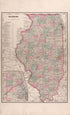 Illinois from Plat Book of Mason County, Illinois 1891 by Relic Map Company