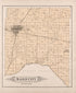 Mason City from Plat Book of Mason County, Illinois 1891 by Relic Map Company