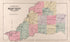 Mason County from Plat Book of Mason County, Illinois 1891 by Relic Map Company