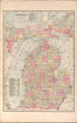 Prescott/ Beaver from Plat Book of Ogemaw County, Michigan 1903 by Relic Map Company