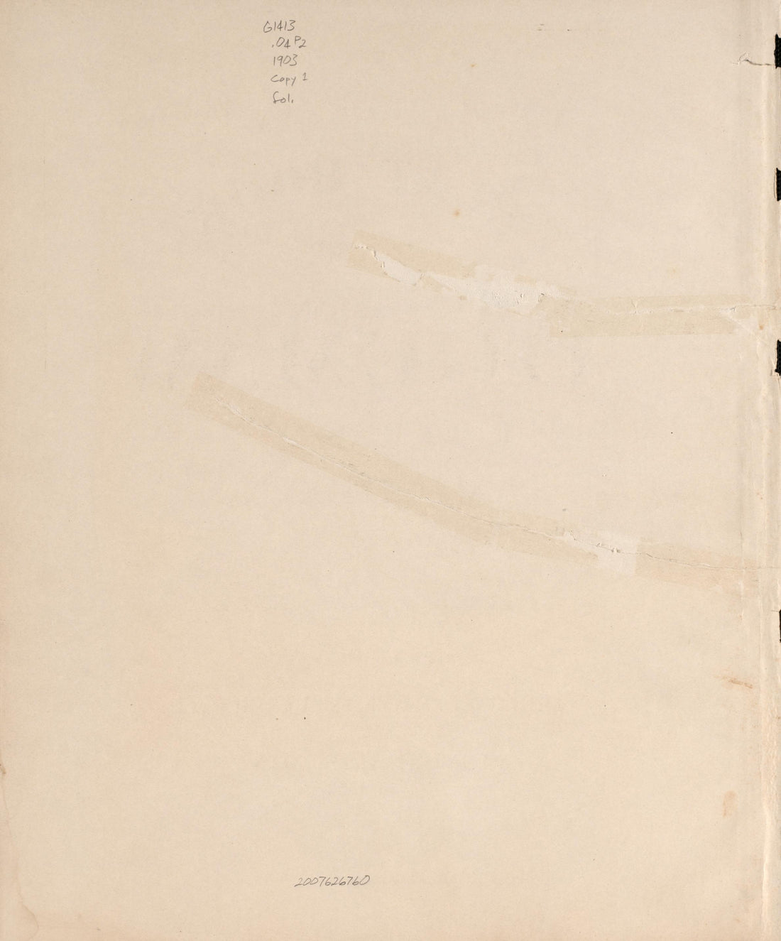 Endpage from Plat Book of Ogemaw County, Michigan 1903 by Relic Map Company