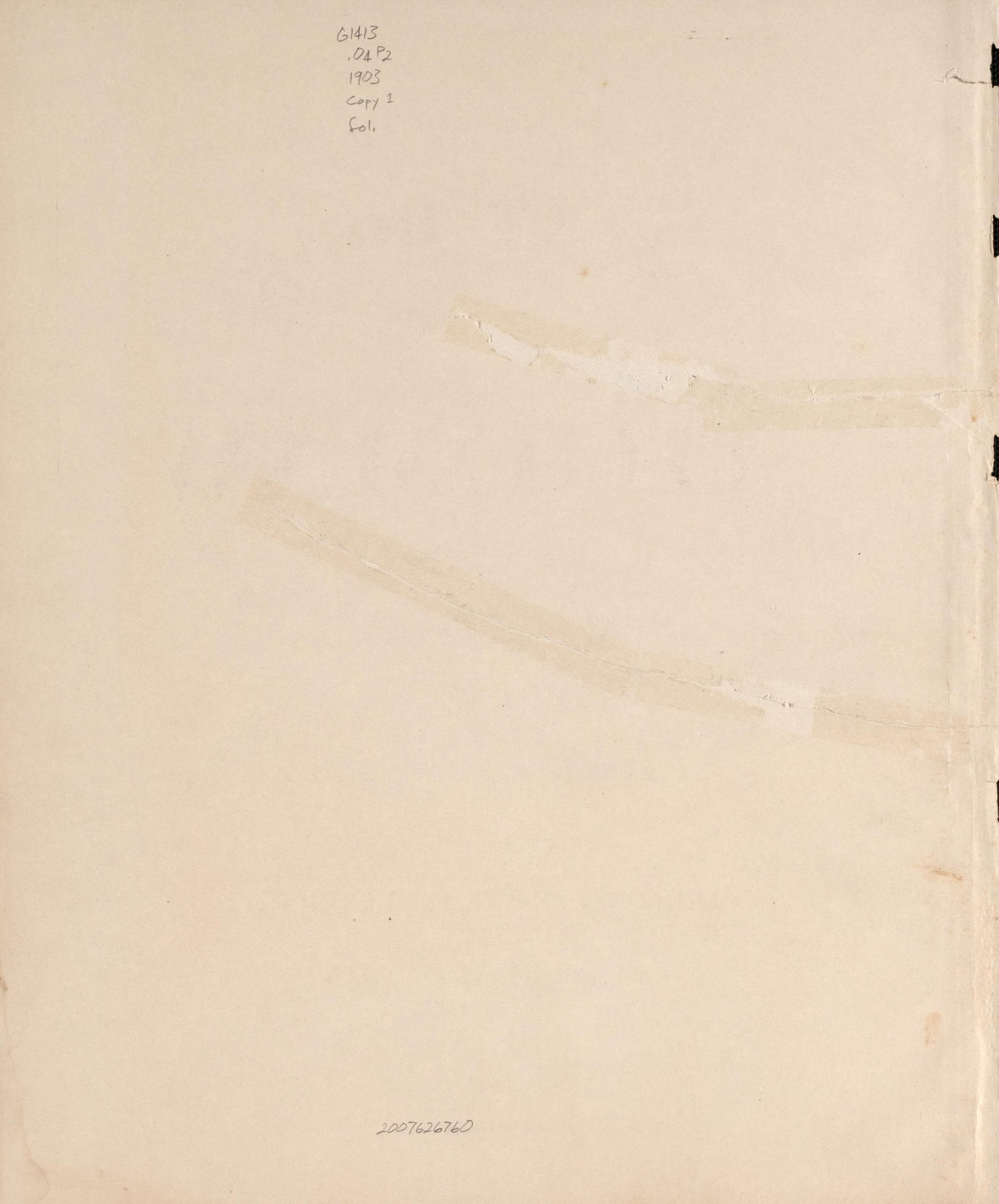 Endpage from Plat Book of Ogemaw County, Michigan 1903 by Relic Map Company