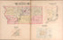 Monroe, Cawood, Rush, Avenue City from Plat Book of Andrew County, Missouri 1909 by Relic Map Company