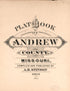 Title Sheet from Plat Book of Andrew County, Missouri 1909 by Relic Map Company