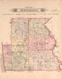 Jefferson from Plat Book of Andrew County, Missouri 1909 by Relic Map Company