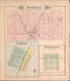 Bushnell, Colmar, and Doddsville from Plat Book of McDonough County, Illinois 1893 by Relic Map Company