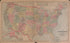 Map of the United States from Plat Book of McDonough County, Illinois 1893 by Relic Map Company