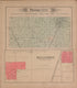 Prairie City and Hills Grove from Plat Book of McDonough County, Illinois 1893 by Relic Map Company
