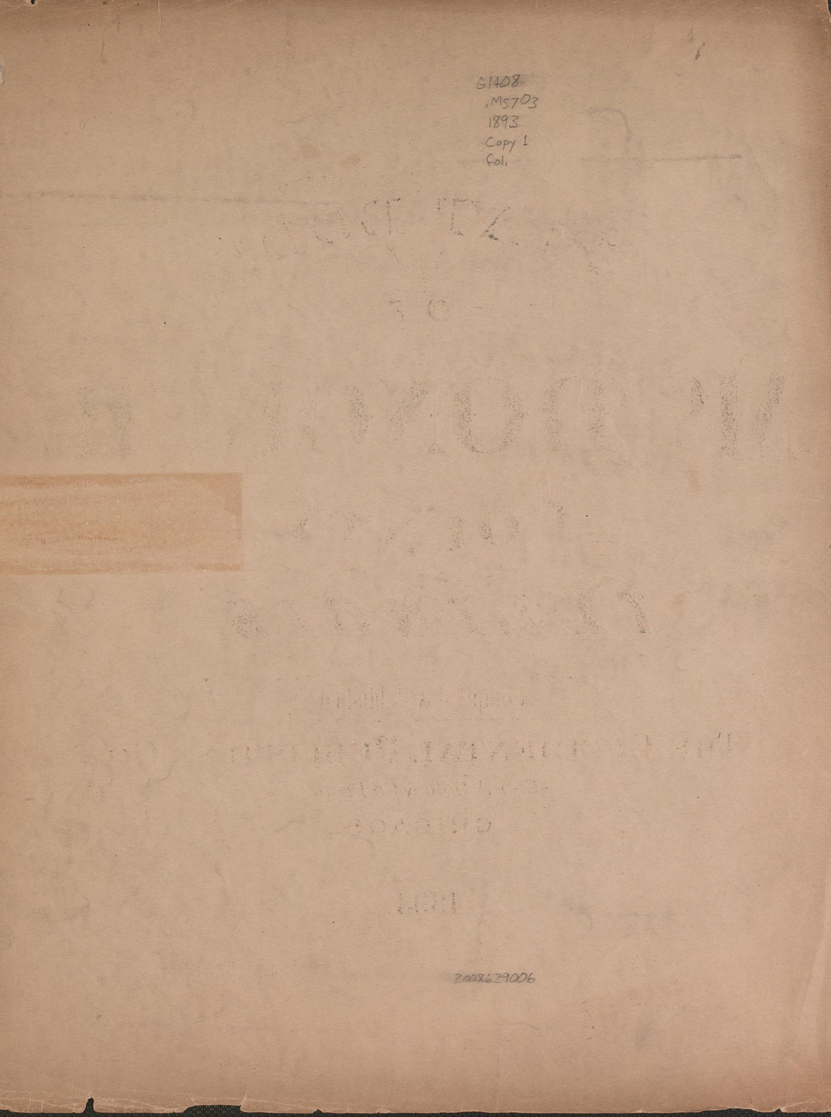 Endpage from Plat Book of McDonough County, Illinois 1893 by Relic Map Company