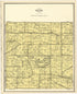 Map of Dover Township from Plat Book of Racine and Kenosha Counties, Wisconsin 1924 by Relic Map Company