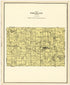 Map of Wheatland Township from Plat Book of Racine and Kenosha Counties, Wisconsin 1924 by Relic Map Company