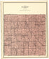 Map of Richmond Township from Plat Book of Racine and Kenosha Counties, Wisconsin 1924 by Relic Map Company
