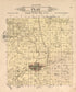 Plat of Clay from Plat Book of Hardin County, Iowa : Drawn from Actual Surveys & County Records 1892 by Relic Map Company